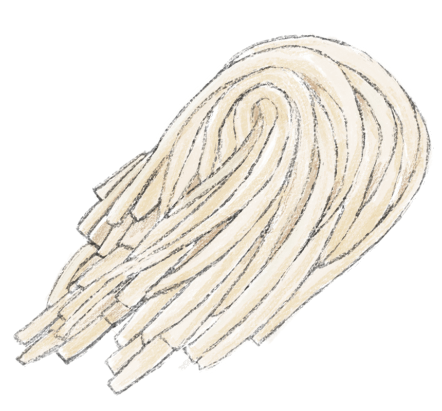 細うどん